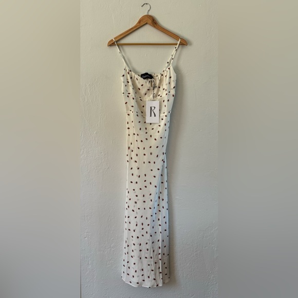 Realisation Par White Dress with Red Polka Dots - Picture 8 of 10
